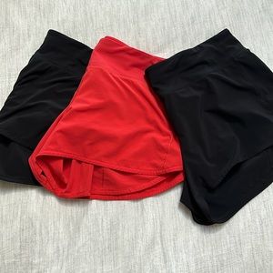 Lululemon Shorts Bundle - MID RISE